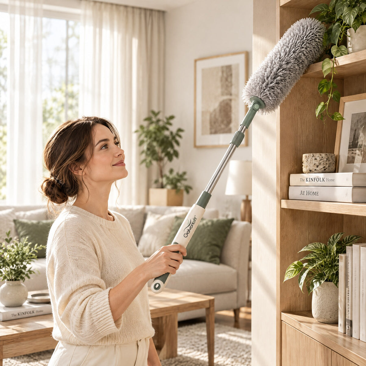 Galvoriaft™ Extendable Microfiber Duster – image 5