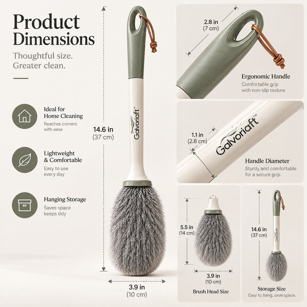 Galvoriaft™ Premium Cleaning Duster Brush – image 1