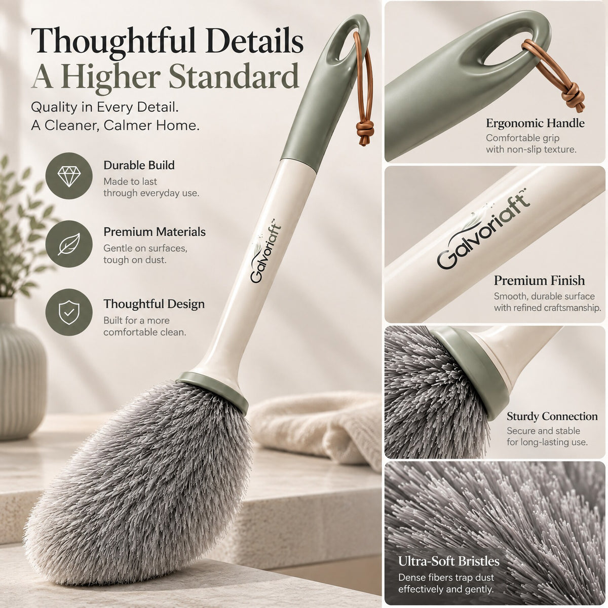Galvoriaft™ Premium Cleaning Duster Brush – image 4